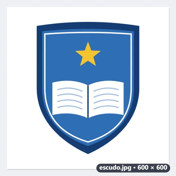 Ejemplo: la orla y el escudo del colegio, de WebP a JPG para la máquina de revelado — Después